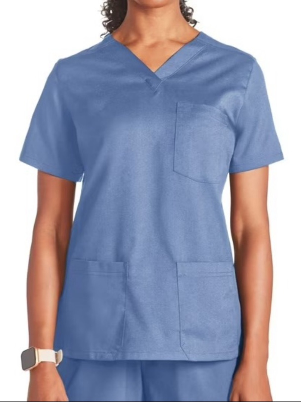 Reebok Women's Tech Comfort 3 Pocket V Neck Scrub Top